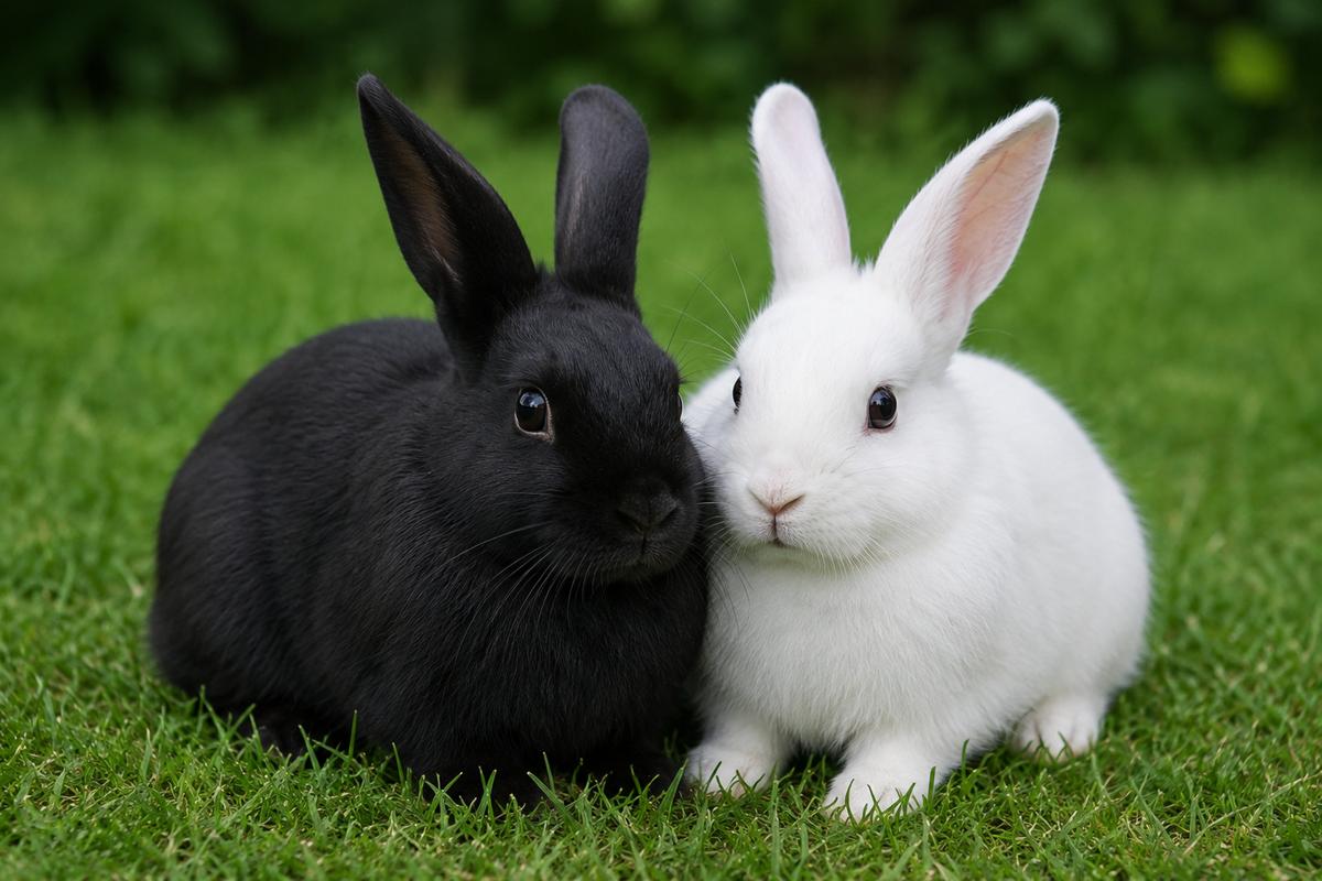 Friendly and healthy rabbits available